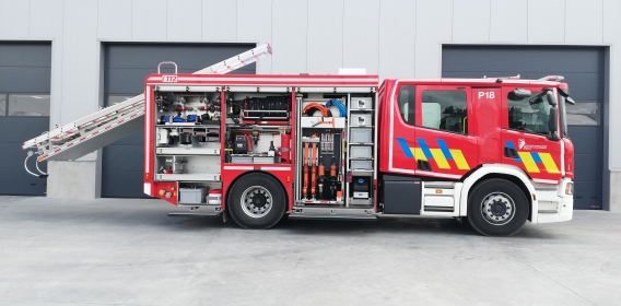 Multifunctionele Autopomp met Scania CrewCab