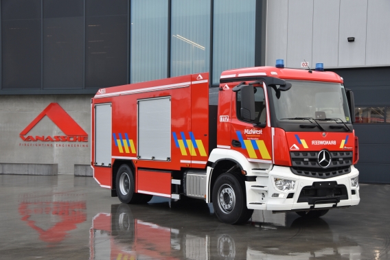 Camion citerne 8000L Mercedes-Benz Arocs - Zone Midwest