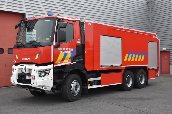 Camion citerne 12000l sur chassis Renault