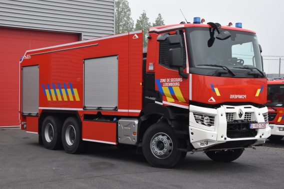 Camion citerne 12000l sur chassis Renault