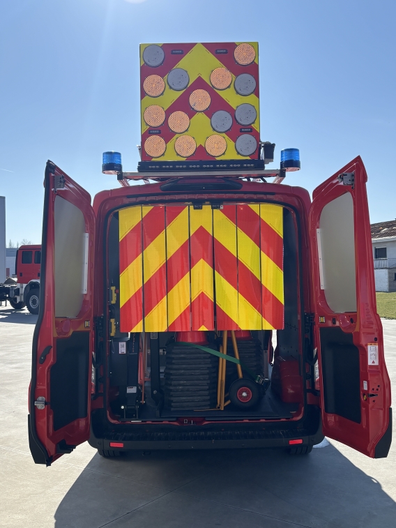 VÉHICULE DE BALISAGE - ZONE DE SECOURS HAINAUT-CENTRE