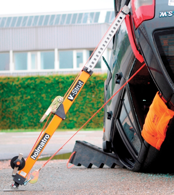 V-STRUT STABILISATION VEHICULE