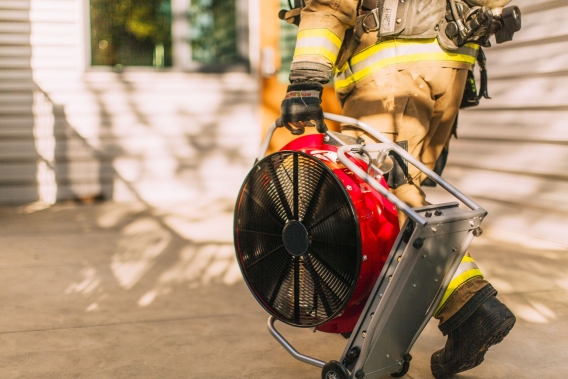 DRAAGBARE VENTILATOR E-FAN