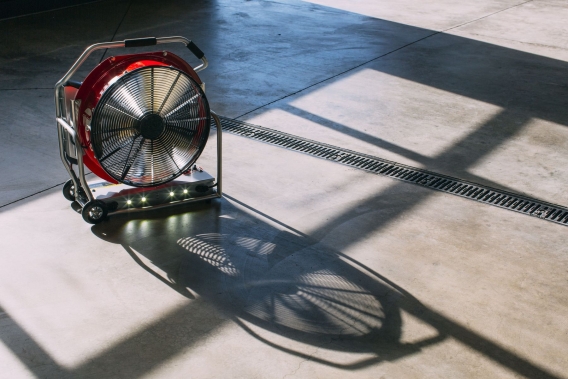 DRAAGBARE VENTILATOR E-FAN