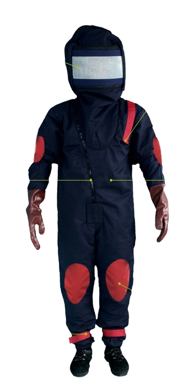 TISSUE 3D ANTI-WASP SUIT -1.85M