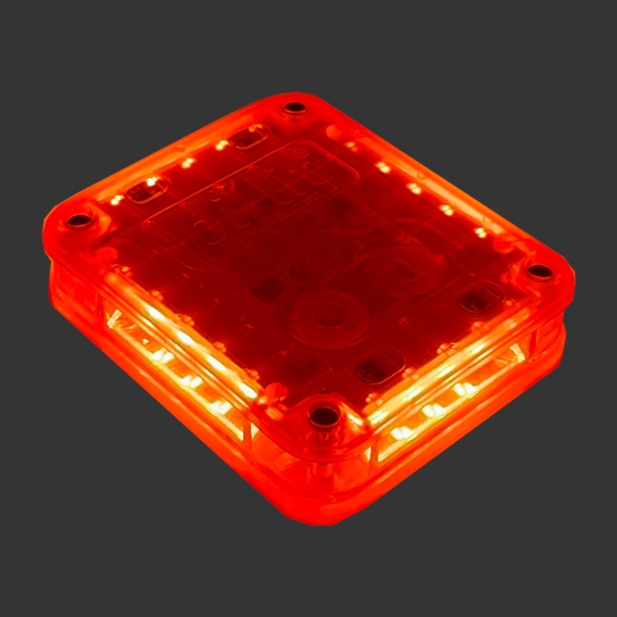 SMART SEQUENTIAL ROAD FLARES RECHARG. 4 PCS ORANGE